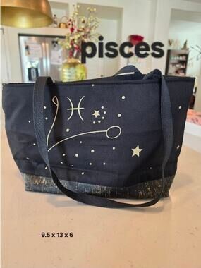 Pisces Zodiac tote / Horoscope sign BAG PURSE